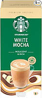 Кофе Starbucks Premium Instant White Mocha 5 x 24g