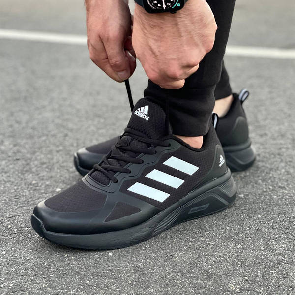 Adidas Cloudfoam Black White Termo 13388