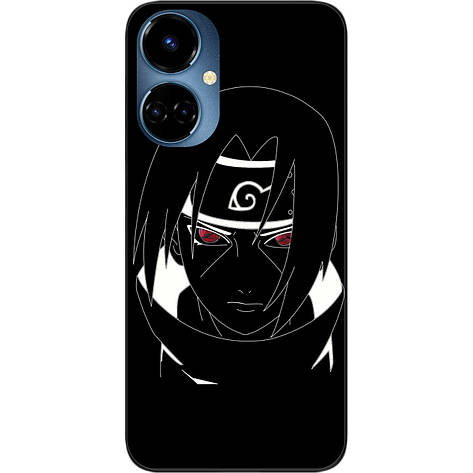 Силіконовий чохол Case для Tecno Camon 19 (CI6n) / 19 Pro (CI8n) з картинкою Itachi Uchiha, фото 1