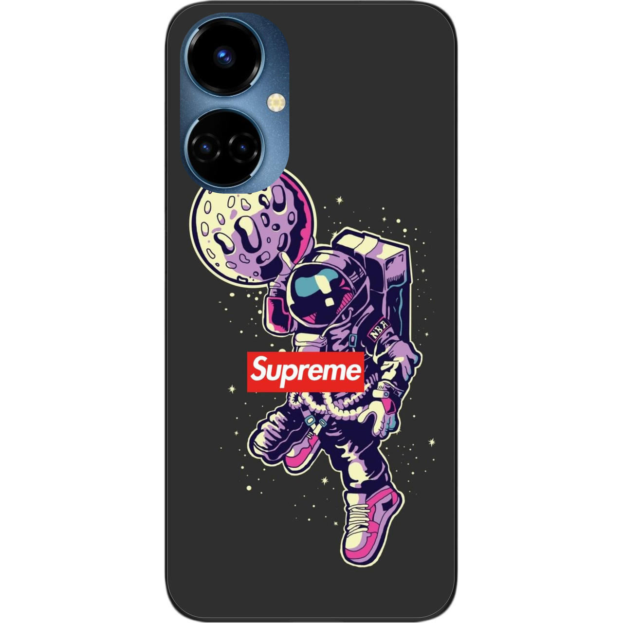 Силіконовий чохол Case для Tecno Camon 19 (CI6n) / 19 Pro (CI8n) з картинкою Космос Supreme