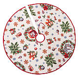Гобеленова спідничка під ялинку Новорічна 90 см., фото 6