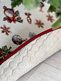 Гобеленова спідничка під ялинку Новорічна 90 см., фото 2