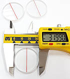 Лінза Maggi D32 мм, збільшувальне скло на бічний упор, на пристрій регулювання глибини свердління, фото 2