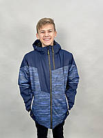 Куртка термо зима SPEED-A CLUB для подростка 10-16 лет арт.485, Синий, 146