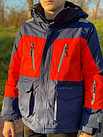 Куртка термо зима DL&AM для підлітка 8-16 років арт.506, Помаранчевий, 164