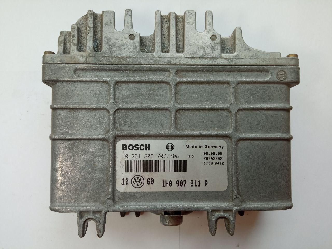 Електронний блок керування Volkswagen Golf III Bonjovi Boshe 1HO 907 311 P / 0261 203 707/708