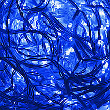 Гірлянда бахрома вулична (зовнішня) Springos 12 м 300 LED Pilot CL306 Blue, фото 2