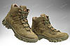 Тактичне демісезонне взуття / військові демісезонні напівчеревики Tactic HARD (olive), фото 2