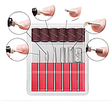 Фрезер міні для манікюру синій 15000 об./хв, фото 3