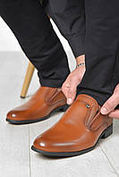 Туфли мужские коричневого цвета 166218M