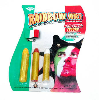 Фарба для обличчя — грим 3 шт. олівці