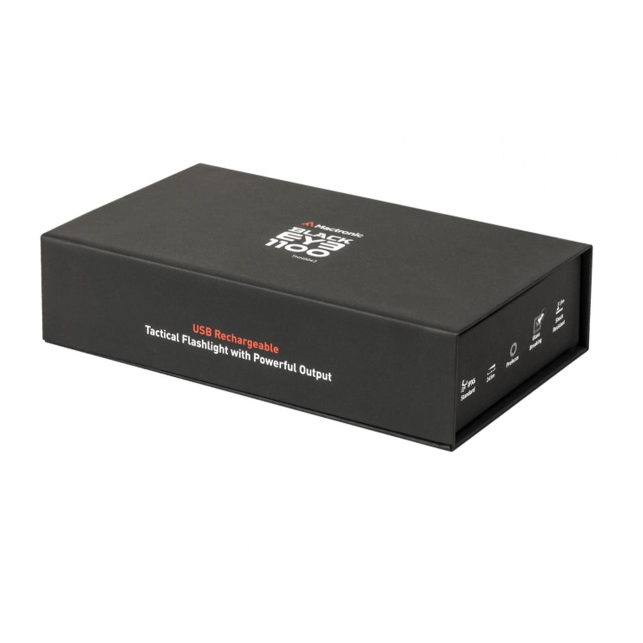 Фонарь тактический Mactronic Black Eye 1100 1100 Lm USB Rechargeable (THH0043) - фото 6 - id-p1988802326