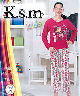 Пижама детская интерлок 4-14 лет "K.s.m Kids" Турция