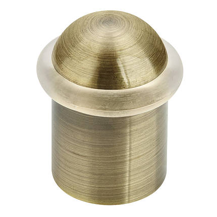 Стопор дверний M-38L AB - стара бронза ZAMAK M-38L AB MVM Китай, фото 1