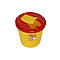 Контейнер для збору голок і медичних відходів 25 л, жовтий Afacan Plastik, фото 4