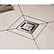 Вертикальний трап для душової серії PYS Floor Drain 15х15 см, малюнок решітки лінія Evimetal, фото 10