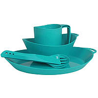 Набор Lifeventure Ellipse Camping Tableware Set teal