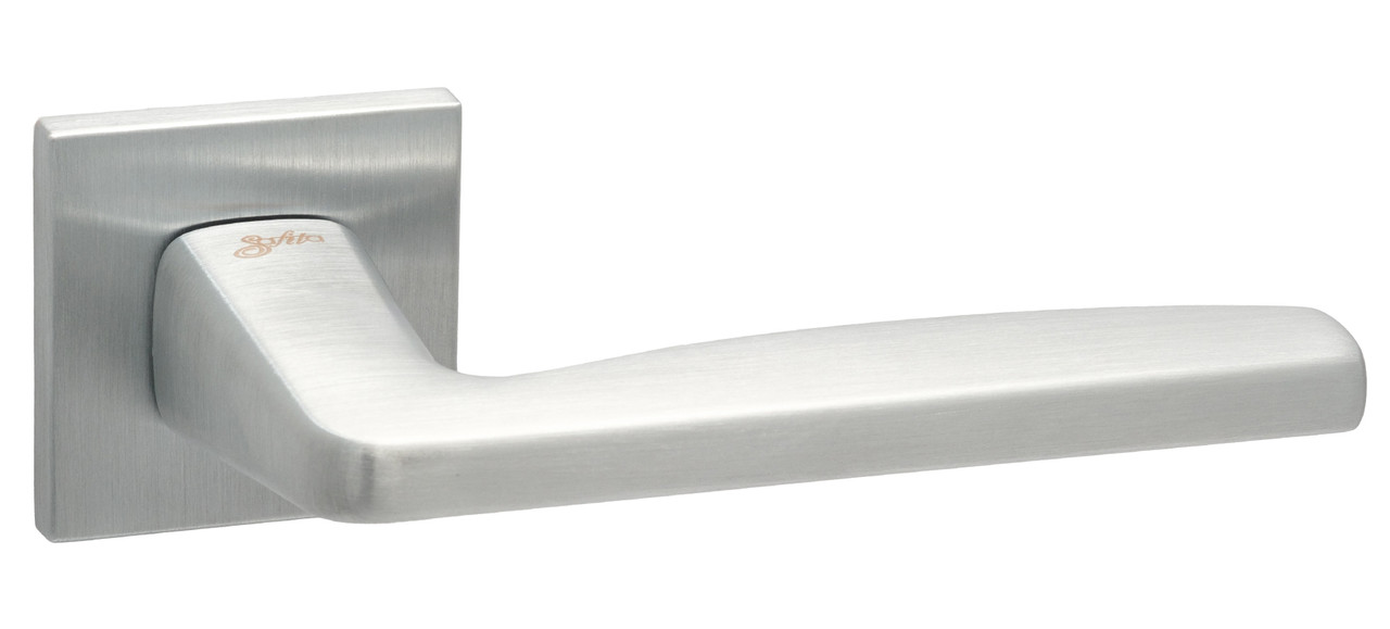 Дверні ручки WAVE HS SC - матовий сатин хром ZAMAK 63076 SAFITA Китай