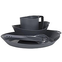 Набор Lifeventure Ellipse Camping Tableware Set graphite