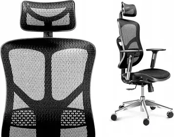 Поворотне ергономічне офісне крісло Diablo V-Basic з підлокітником
