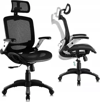 Поворотне ергономічне офісне крісло ERGOSTELLAR Premium Mesh Home