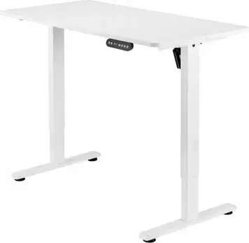 Ергономічний стіл електро-регульований стіл білий
