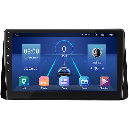 Магнітола Lesko для Mitsubishi Eclipse Cross I 2017-2020 г 10" 4/64Gb 4G Wi-Fi GPS Top Міцубісі Екліпс Кросс, фото 1