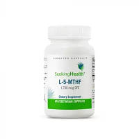 Витамин Seeking Health Метилфолат, L-5-MTHF, 60 вегетарианских капсул (SKH-52057) - Топ Продаж!