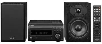 Мікросистема Denon RCD-M41 чорний + SC-M41 чорний