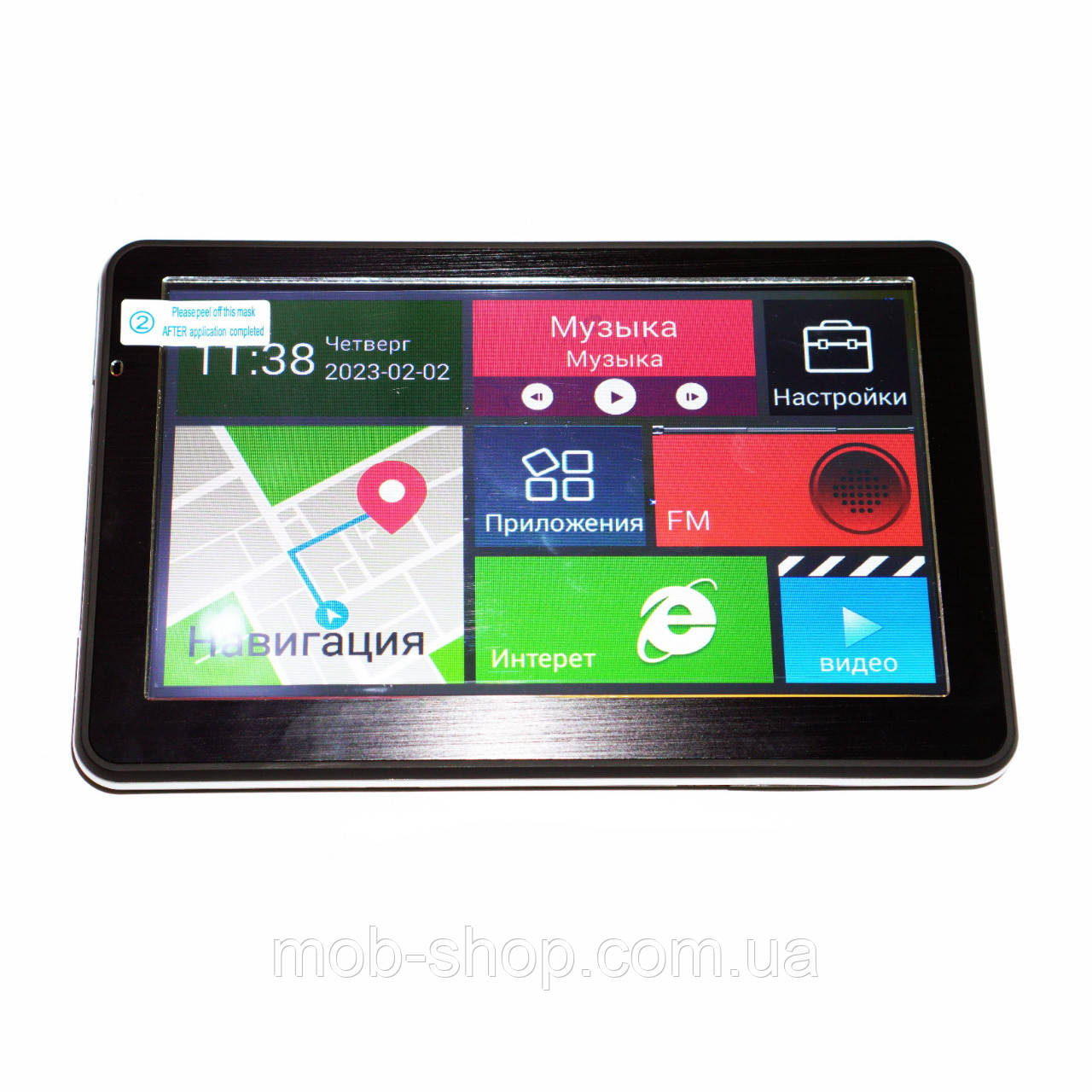 7'' Автомобільний GPS навігатор D711 планшет навігатор андроїд на присосці 8Gb + Android Wi-Fi