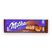 Шоколад молочный MILKA MMMAX с карамелью и арахисом peanut caramel 276г