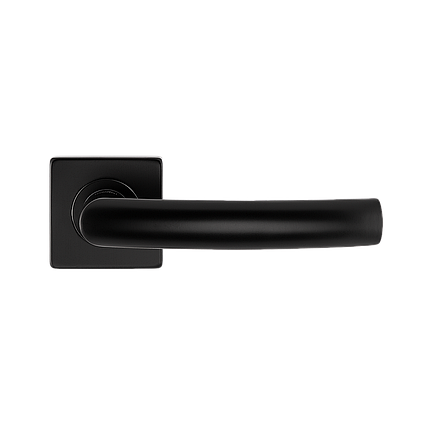 Дверні ручки S-1101Q BLACK - чорний STAINLESS STEEL S-1101 BLACK MVM Китай, фото 1