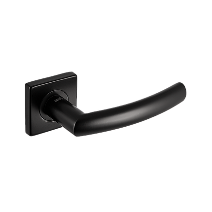 Дверні ручки S-1101Q BLACK - чорний STAINLESS STEEL S-1101 BLACK MVM Китай, фото 3