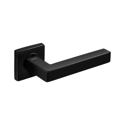 Дверні ручки S-1135Q BLACK - чорний STAINLESS STEEL S-1135 BLACK MVM Китай, фото 3