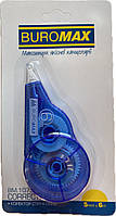 Коректор стрічковий Buromax 5 мм х 6 м карт.блістер з європідвісом 1079