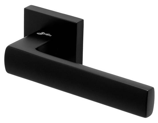Дверні ручки STRONG HT 249 R64 MB - чорний ZAMAK 62284 SAFITA Китай, фото 3
