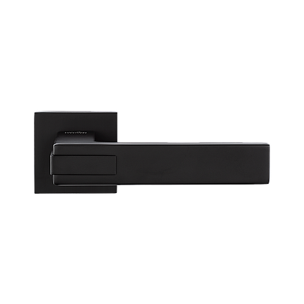 Дверні ручки Z-1320/E20 BLACK - чорний ZAMAK Z-1320/E20 BLACK MVM Китай, фото 1