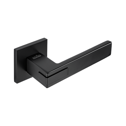 Дверні ручки Z-1320/E20 BLACK - чорний ZAMAK Z-1320/E20 BLACK MVM Китай, фото 3