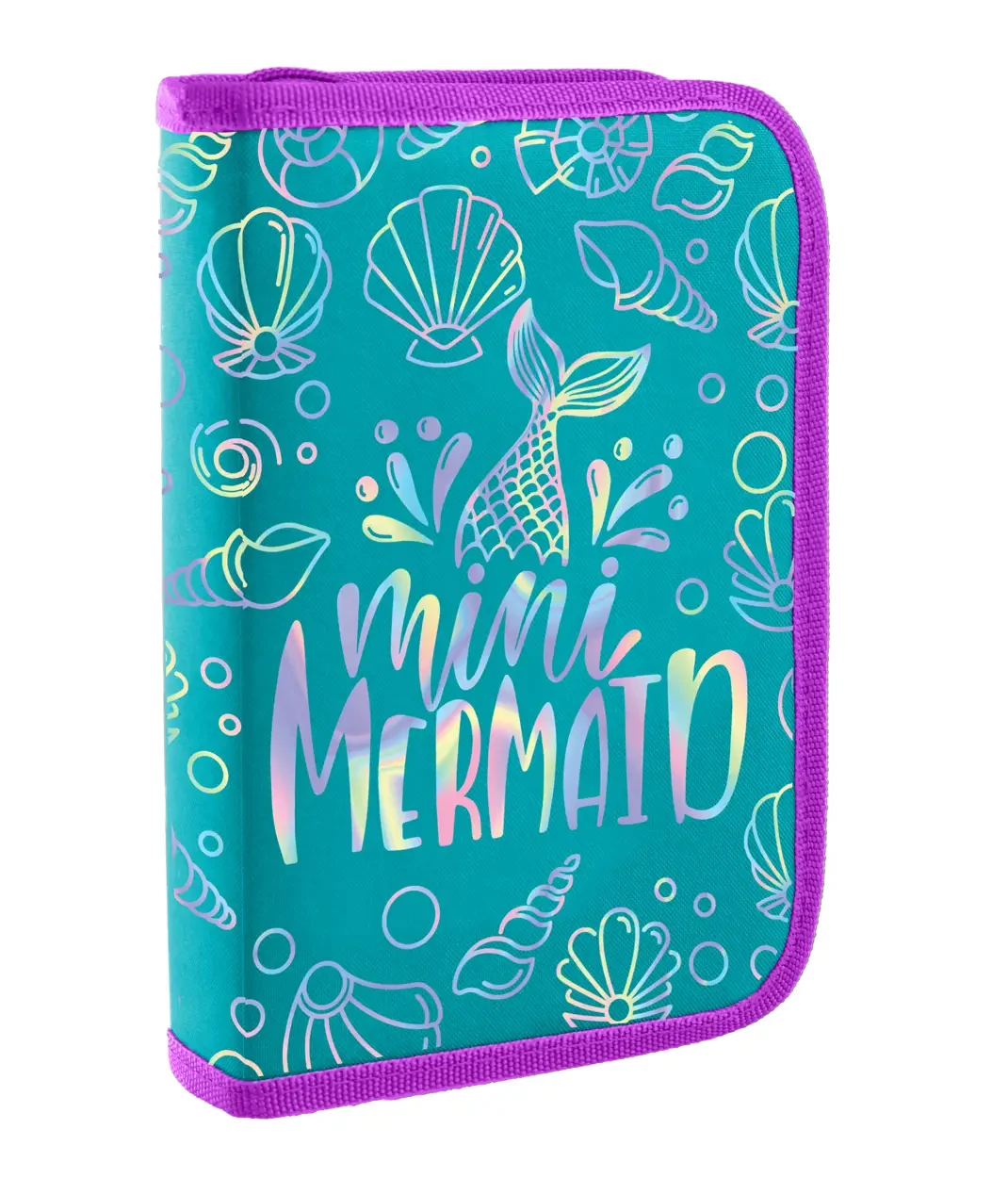 Пенал шкільний твердий YES (одинарний без клапана) HP-02 Mermaid 532856