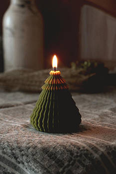 Воскова свічка Ялинка ароматизована