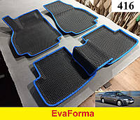 3D коврики EvaForma на Renault Megane 2 '02-09, седан / универсал, 3D коврики EVA