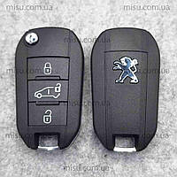 Корпус ключа Peugeot Expert Partner Rifter Traveller 3 кнопки,BUS, HU83