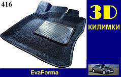 3D килимки EvaForma на Renault Megane 2 '02-09, ворсові килимки