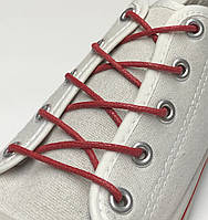 Шнурки для обуви 2 мм 80 см / красный (упак.36 пар) пропитка круглая / тип 1.2.0 KIWI