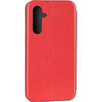Чехол книжка для Samsung A54 / чехол на самсунг а54 (красный цвет) / на магните / с отделом для карт