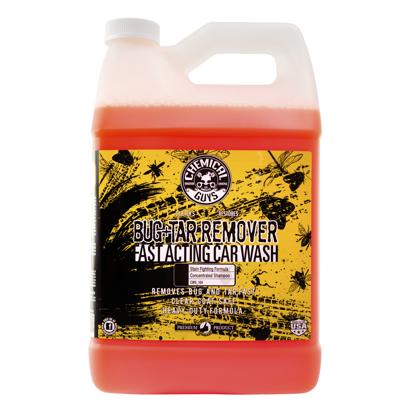 Автошампунь, який очищає сліди від комах Bug Plus Tar Remover Heavy Duty Car Wash Shampoo — 3785 мл, фото 1