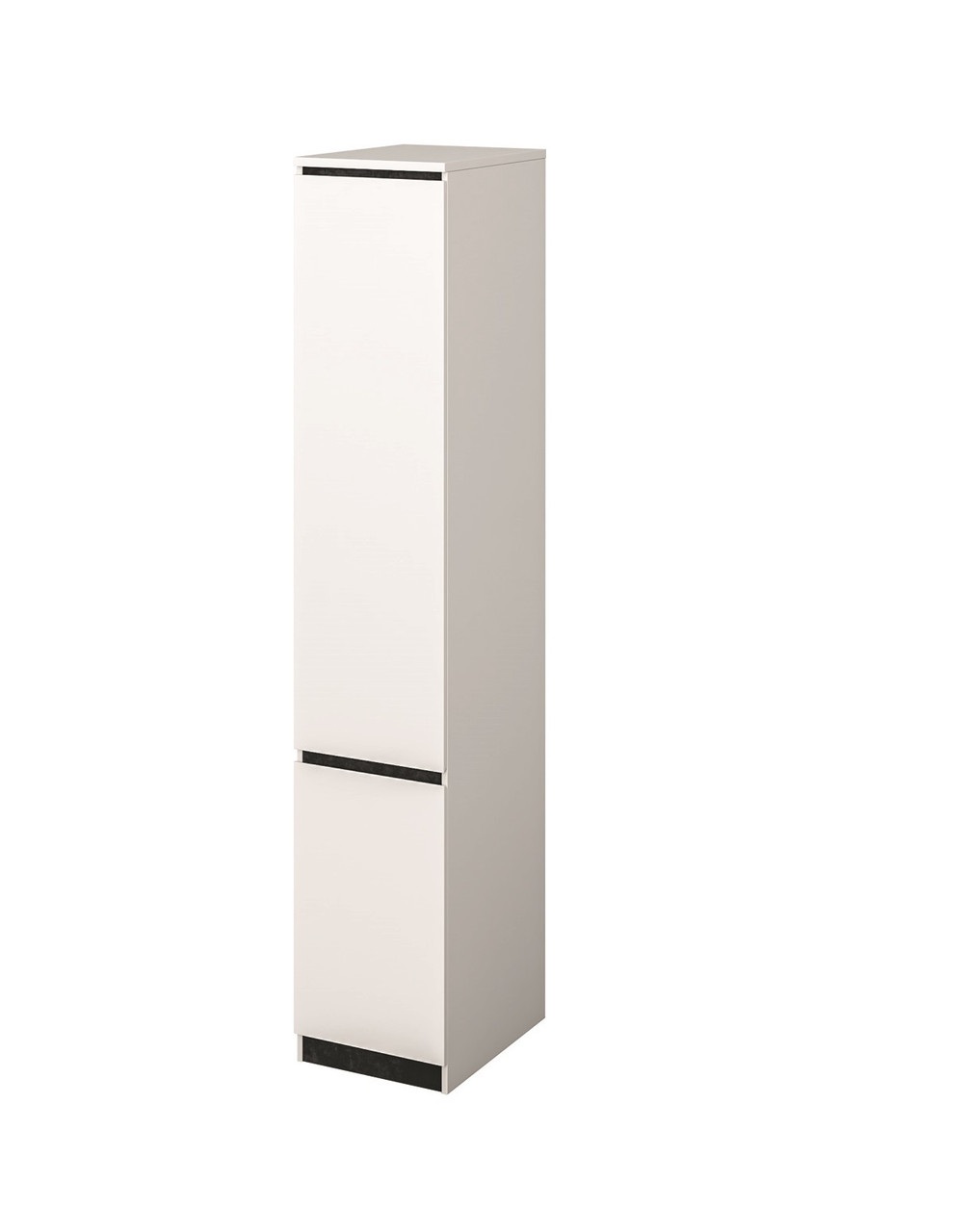 Пенал 2Д Мія Біла німфея/Бетон темний Світ Меблів, фото 1