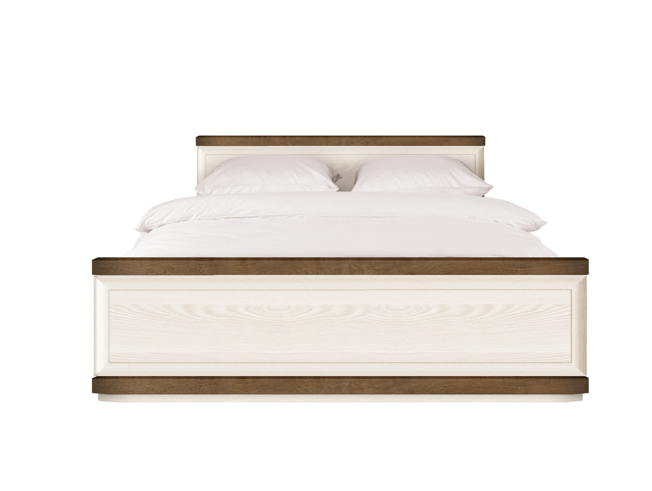 Ліжко двоспальне 160 (з каркасом, без матраца) Орегон Gerbor, фото 1