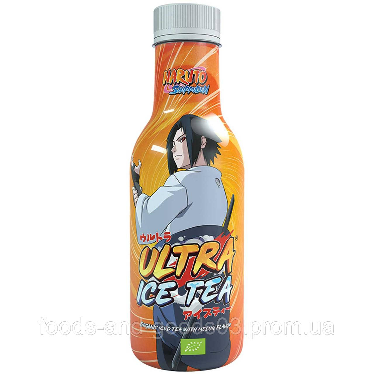 Напій безалкогольний Naruto Shippunden Naruto-Sasuke Ultra Ice Tea Melon 500 мл