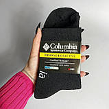 Набір чоловічих термошкарпетків Коламбія 6 пар 41-46 чорних теплих зимових військових для повсякденного носіння бігу MS, фото 2